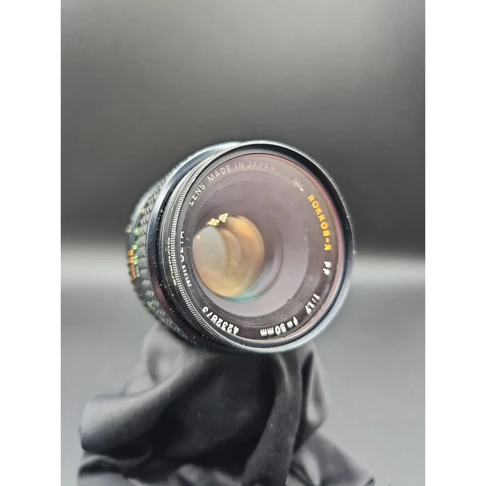 Minolta MC Rokkor-X PF 50mm f 1.7 Manual Focus Prime Lens #4232873